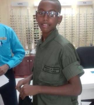Few things are as rewarding as seeing the face of a child light up when he can finally see clearly. OUR CHILDREN THE FUTURE INC assisted in purchasing a pair of glasses for this young man. OCTF continues to say thanks; your generous donation is making a difference.
