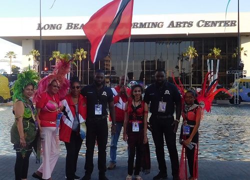 This is the opening ceremony of the World Champions of Performing Art Parade of Nations which included team Trinidad and Tobago along with competing representatives from 49 other nations. This week there will be competitions in different categories and the Grand Finale of this 21st annual event is scheduled on Friday at the Long Beach Performing Arts Terrace Theatre. Wishing all the very best.